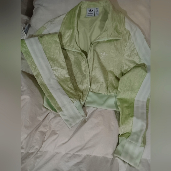 RARE! Velvet Mint Adidas Tracksuit - Picture 6 of 15
